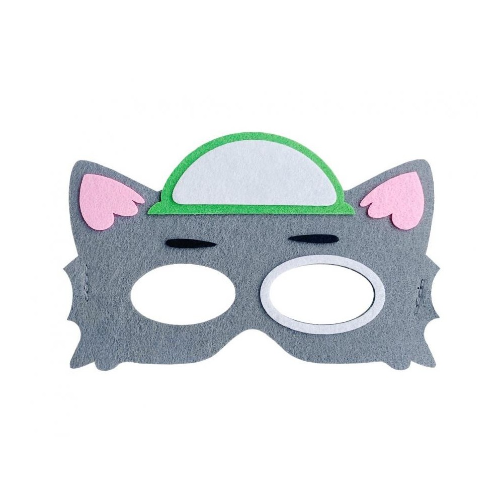 Animals Dog Brigade Ecologist Dog Felt Mask 18 cm