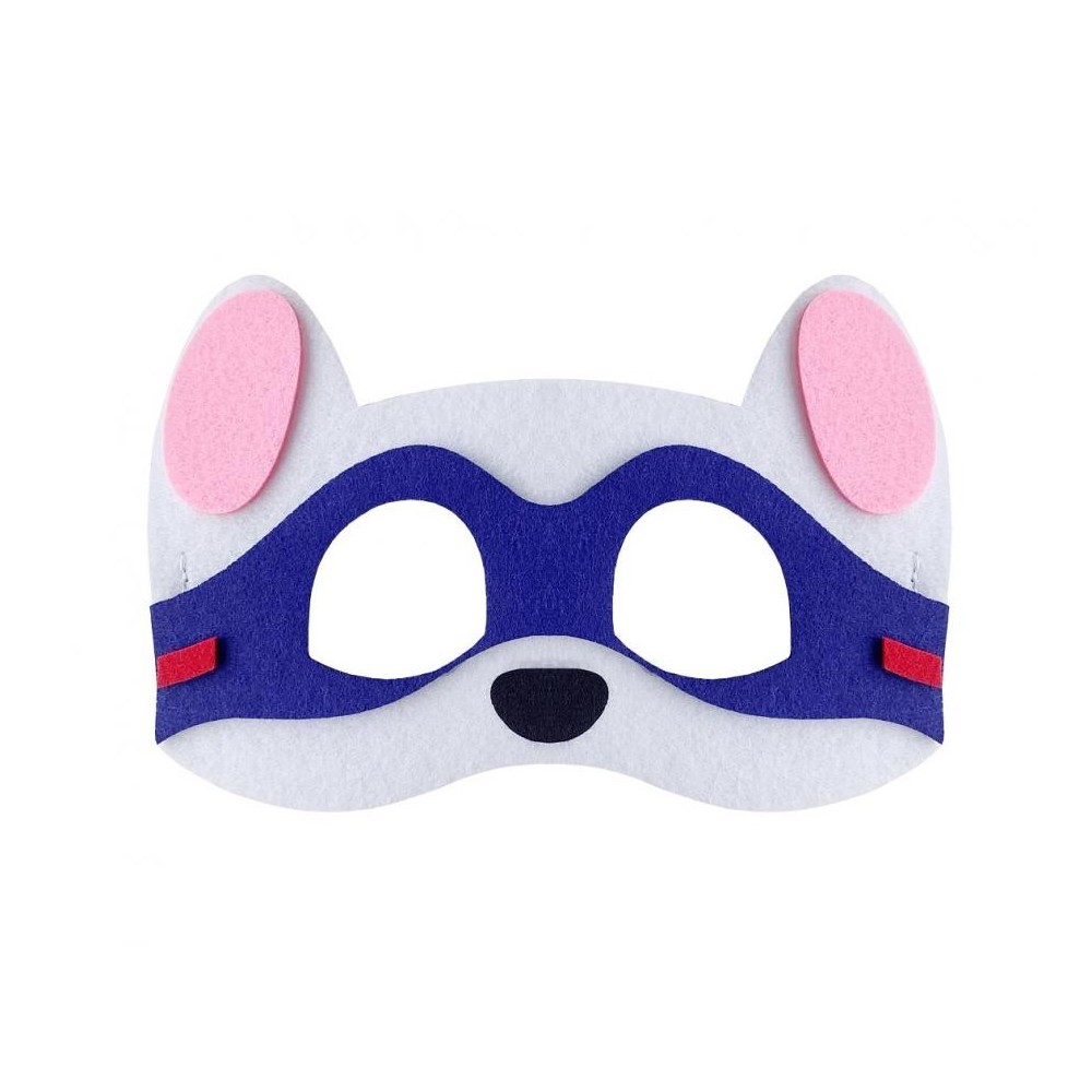 Animals Dog Brigade Superhero Dog Felt Mask 18 cm