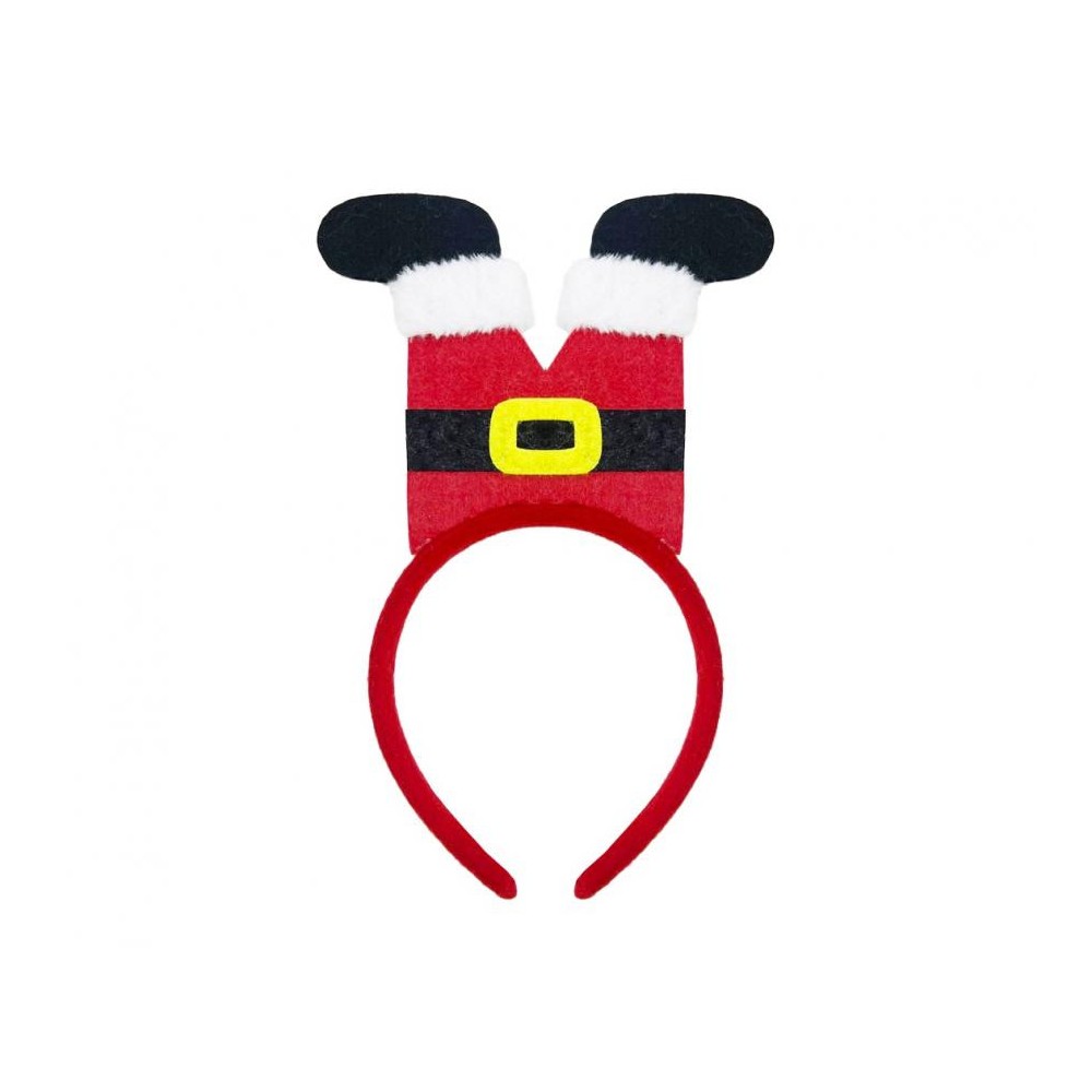Christmas Santa Santa's Leg Headband