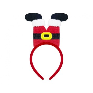 Christmas Santa Santa's Leg Headband
