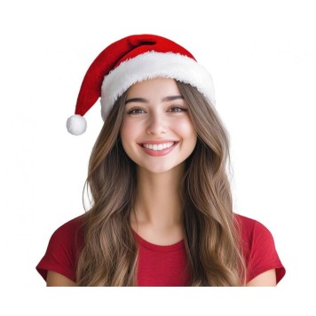 Christmas Santa Adult Santa Hat 30x44 cm