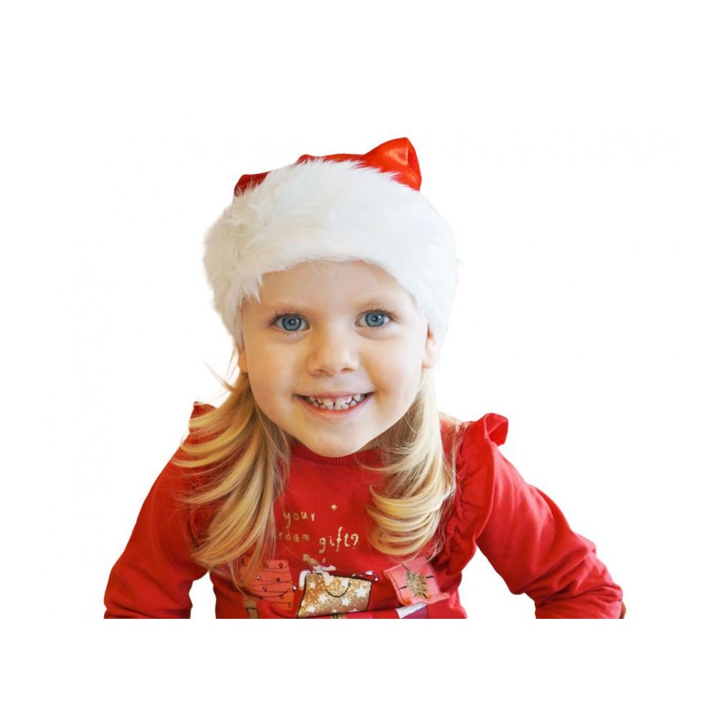 Christmas Santa hat, Christmas hat 26x35 cm