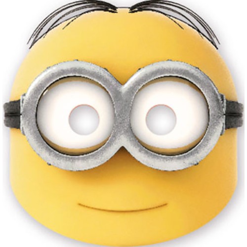 Minions The Rise of Gru mask, set of 6