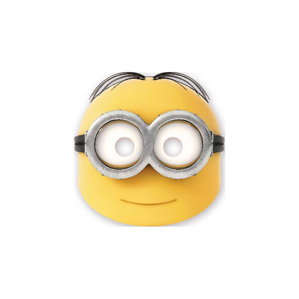 Minions The Rise of Gru mask, set of 6
