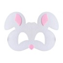 Animals Rabbit, Felt Mask 18.5 cm