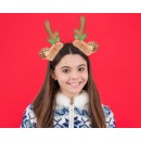 Christmas Brown Deer Headband