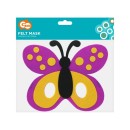 Animals Butterfly Butterfly felt mask 18 cm