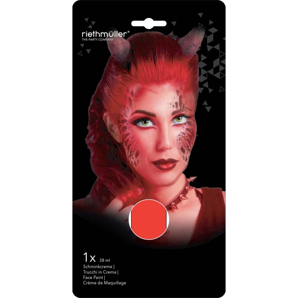Party Make Up, Red Face Paint 28 ml