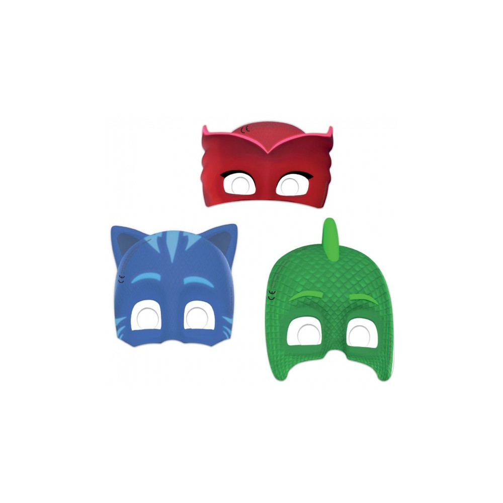PJ Masks Trio mask, 6-pack