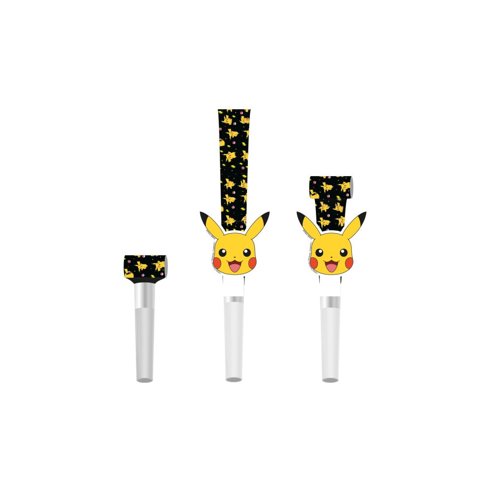 Pokémon Thunder party horn 8 pcs