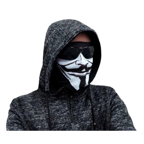 Halloween Protest, Anonymous mask