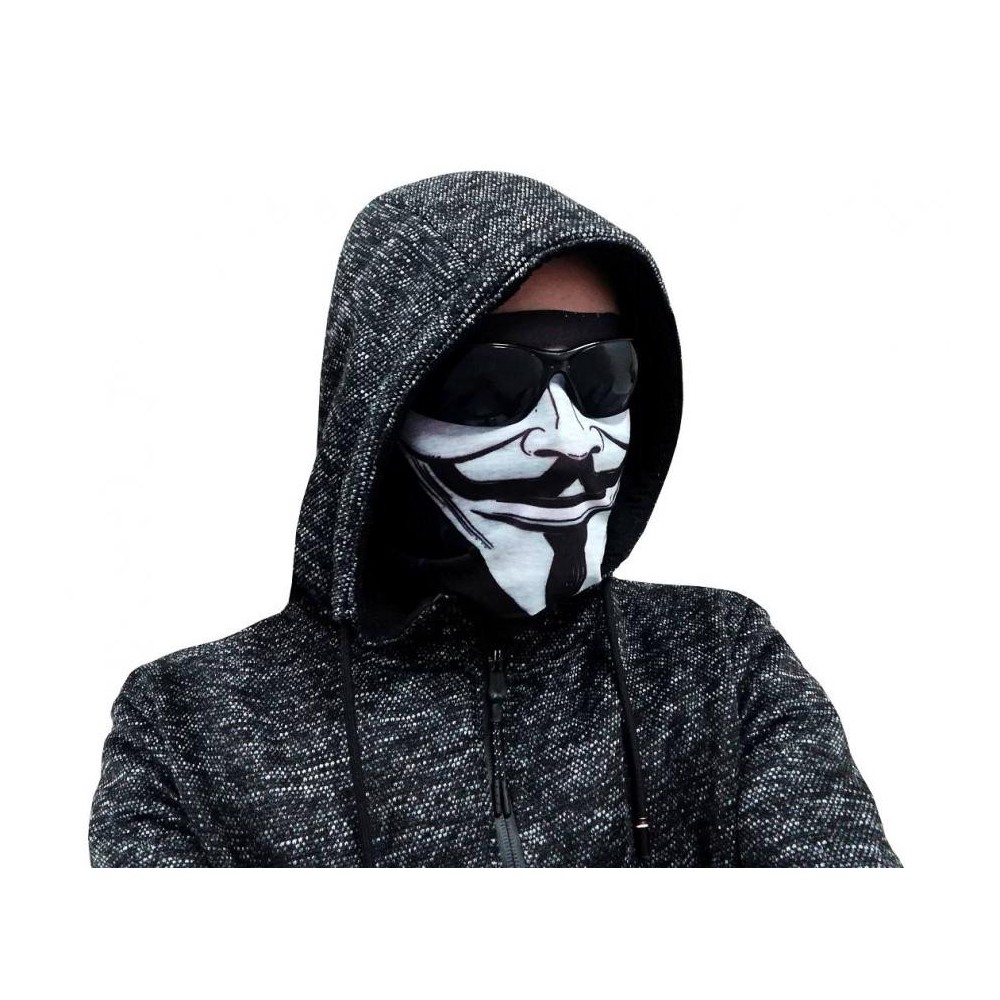 Halloween Protest, Anonymous mask