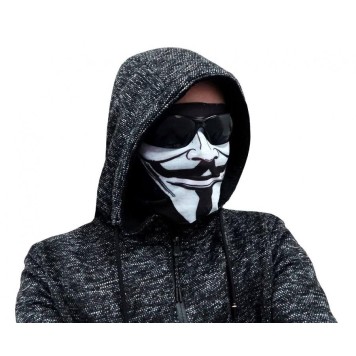 Halloween Protest, Anonymous mask