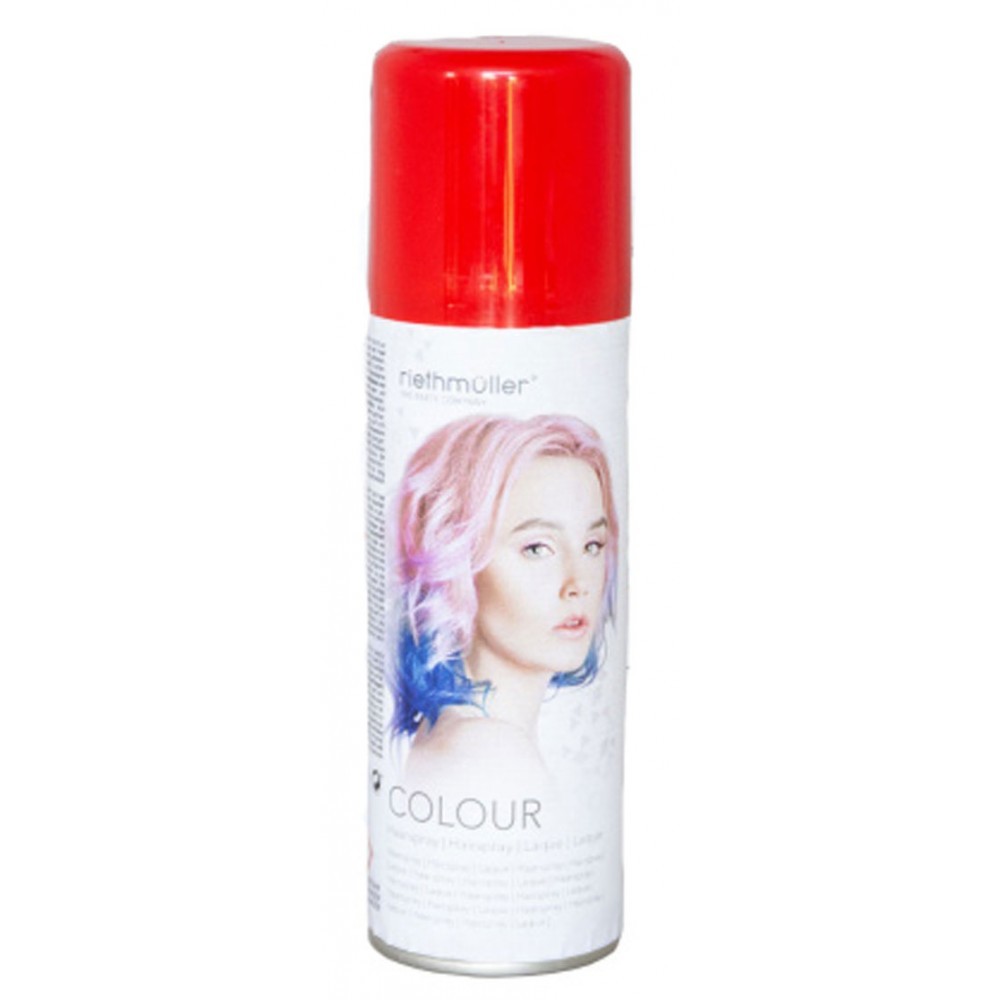 Colour Red Hairspray, Red Hair Spray 100 ml