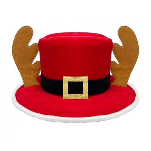 Christmas Brown Reindeer Cylinder
