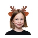 Christmas Brown Reindeer Headband