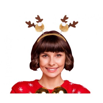 Christmas Happy Reindeer Headband