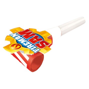Fireman Sam Teamwork party horn set, 8 pcs