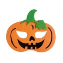 Halloween Scary Pumpkin, Felt Mask 18 cm