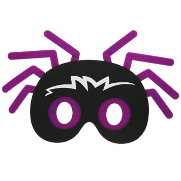 Halloween Spider, Felt Mask 22 cm