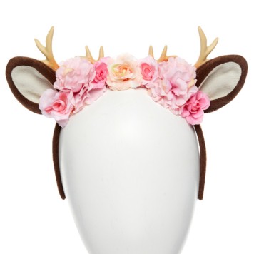 Animals Rose Deer Headband