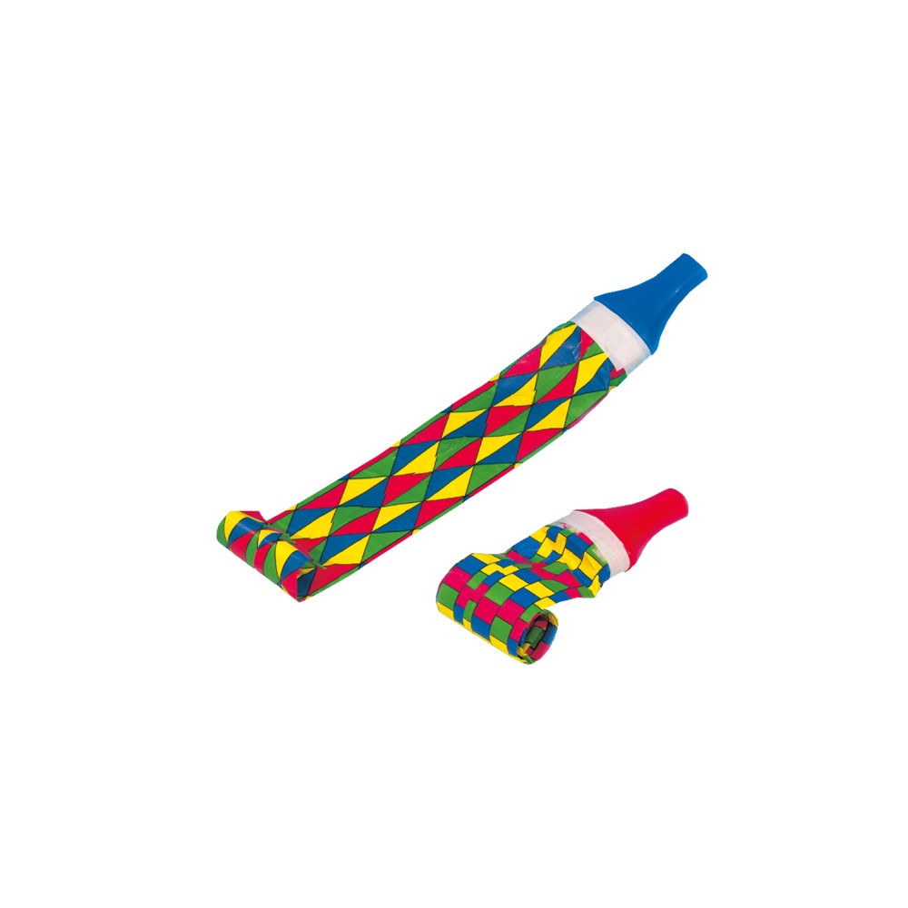 Colour party horn 2-pack