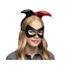 Colour Harlequin costume accessory set