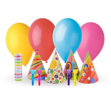 Party Colorful Colorful set 13 pieces
