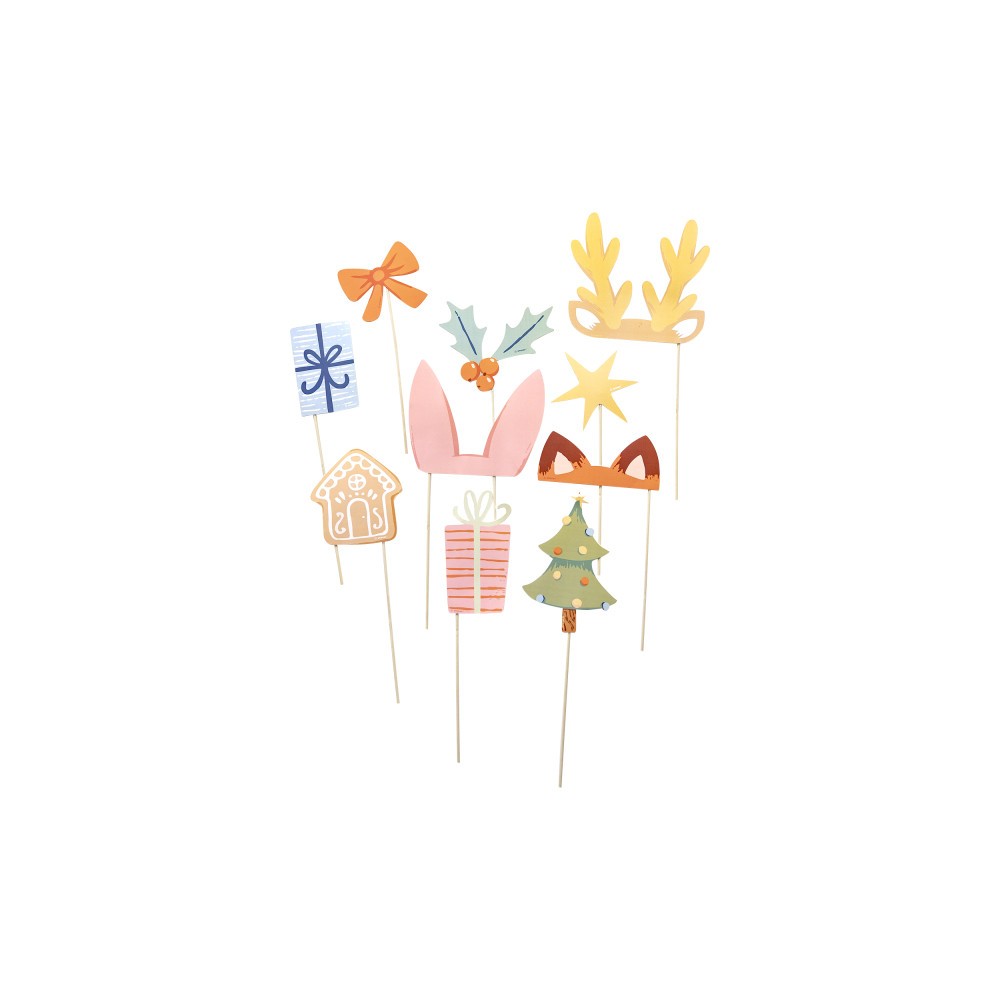 Christmas Winter Woodland Winter Woodland Photo Props 10-piece set