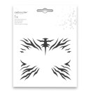 Party Tiger Face Tattoo