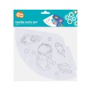 Space Universe, colorable party hat, 6 pcs