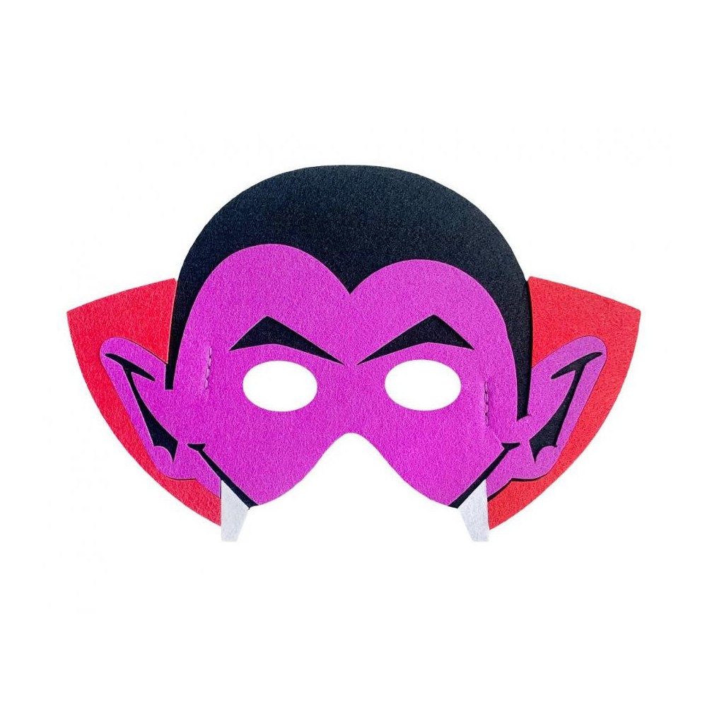 Vampire felt mask 24 cm