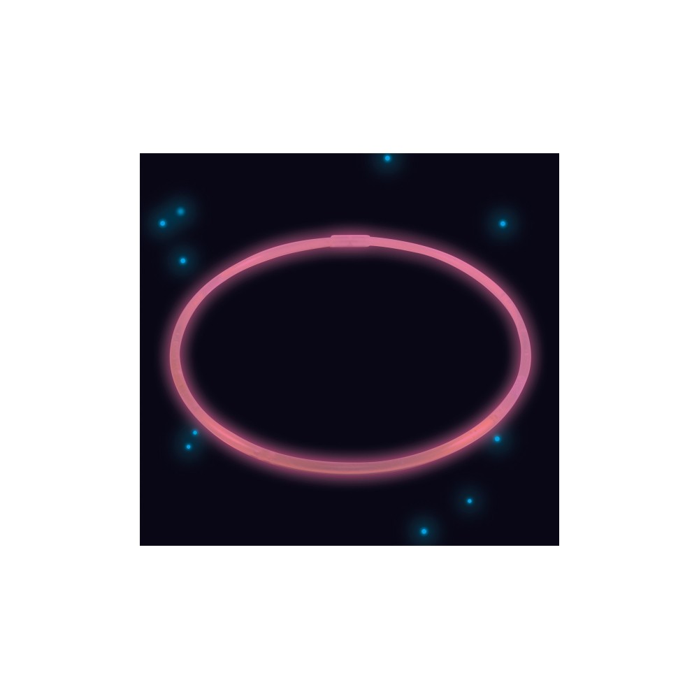 Colour Glowing Pink Necklace 56 cm
