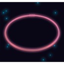 Colour Glowing Pink Necklace 56 cm