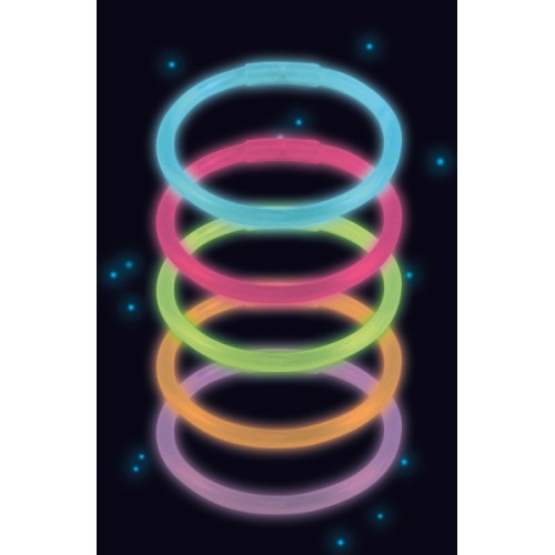 Colour Glow Bracelet 20 cm 10 pcs