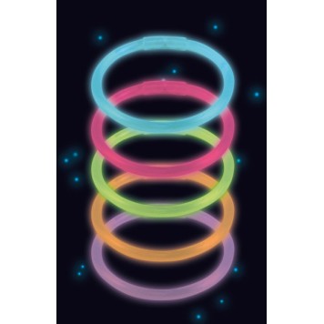 Colour Glow Bracelet 20 cm 10 pcs