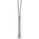 Victoria Silver-colored long necklace