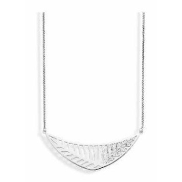 Victoria Silver-colored Jungle necklace with stones