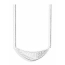 Victoria Silver-colored Jungle necklace with stones