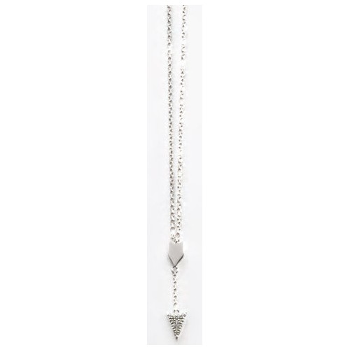 Victoria Silver Arrow Necklace