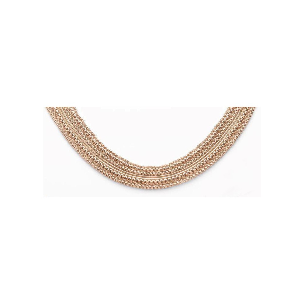 Victoria Rose gold necklace
