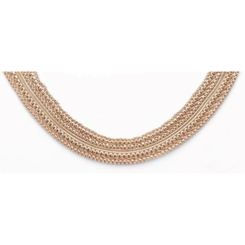 Victoria Rose gold necklace