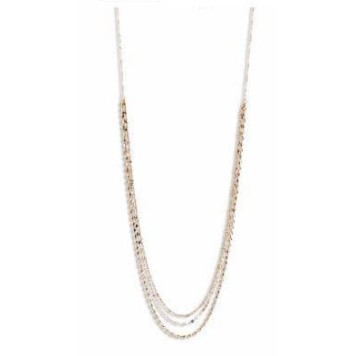 Victoria Rose gold colored necklace