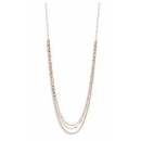 Victoria Rose gold colored necklace