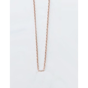 Victoria Rose gold colored necklace
