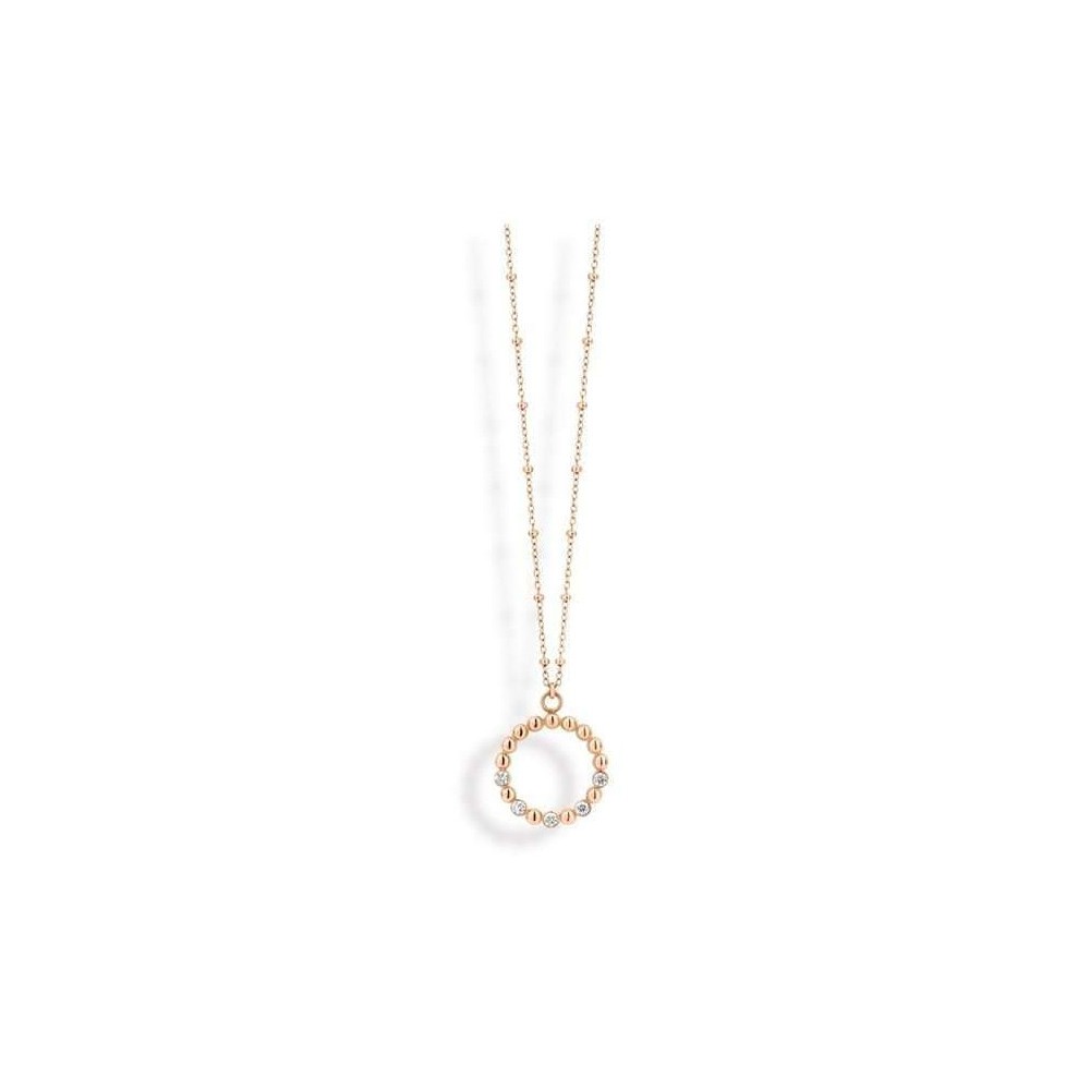 Victoria Rose gold colored necklace
