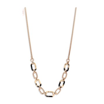 Victoria Rose gold colored necklace
