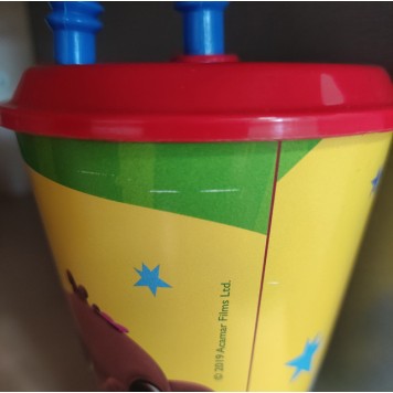 Bing Waving Straw Cup, Plastic 430 ml Class II