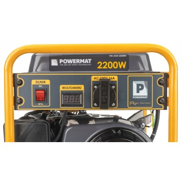 Agregat PRĄDOTWÓRCZY Inwertorowy Generator 2200W PM-AGR-2200IM