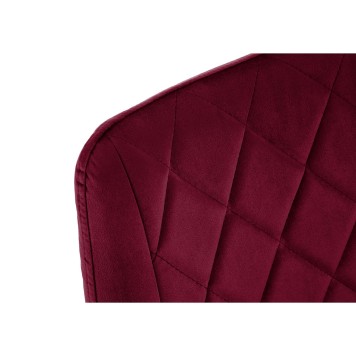 4x KRZESŁO SJ.0488 BURGUND